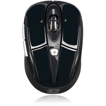 ADESSO PUBLISHING Adesso Black 2.4Ghz Wireless Optical Mini Mouse, w/ Programmable IMOUSES60B